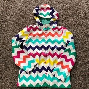 Circo Raincoat Multi Color Chevron